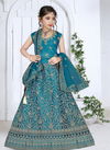 Rama Colour Aaradhna vol 12 Wedding Wear Designer Embroidery Net Kids wear Lehenga Choli Collection 158